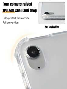 1个米色小狗卡通彩绘平板保护套，兼容iPad Mini 4/Mini 5/Mini 6/Mini 7/Air/Air 2/9.7/10.2/10.5/Air 4/Air 5/10.9/Pro 11英寸/第十代/Air 11英寸(M2)-2024/Pro 11英寸(M4)-2024/Air 11英寸(M3) 2025/(A16) 11英寸第十一代2025，以及Galaxy Tab A8 10.5英寸2022。包含笔槽、三折支架、TPU软边保护、磁吸式睡眠/唤醒功能，可爱/休闲/趣味/治愈/个性化平板保护套。 - 彩色 - 查看 8