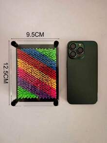 1 buah Kit Kerajinan Seni Bordir 3D Pelangi 12,5CM*9,5CM, Papan Bordir Sidik Jari Taktil DIY, Hadiah Sempurna, Hadiah Ulang Tahun, Cetakan Sidik Jari 3D - Warna Pelangi, Kreatif, Bordir - Buatan Tangan, Proyek DIY - Seniman, Pengrajin, Pembuat Muda - Unik, Personal, Menyenangkan - Miliki Mahakarya Sidik Jari Pelangi Anda Sendiri, Benang Warna Acak - MultiWarna - View 12