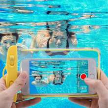 Universal Waterproof Phone Pouch, Waterproof Phone Case, Compatible With IPhone 14/13/12/11 Pro Max/XS Plus, Compatible With Samsung Galaxy S22/S23 Phones (Up To 7.0 Inches), 3D Waterproof Phone Dry Bag - View 3