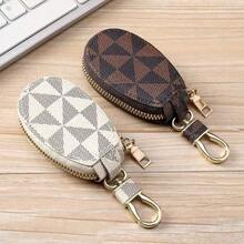 Unisex Keychain, Key Bag, Key Chain, Anti-Lost Key Organizer, Multi-Functional Key Pendant, Durable And Wear-Resistant, Suitable For Various Scenarios Such As Daily Commuting, Home, Office, Etc. - 風車形棕色 - 查看 2