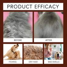 宠物椰子保湿洗发水，温和清洁保湿，软化毛发，滋养皮肤，适用于犬猫 - 查看 8