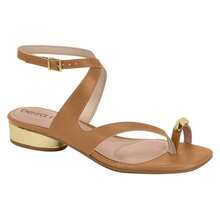 Beira Rio Sandal With Crossed Straps, Comfortable, ORIGINAL 8504.109 - Lạc đà - Xem 3
