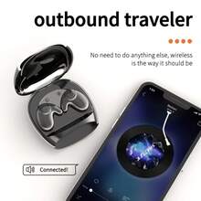 Ultra-Thin Mini Invisible Sleep Earbuds, Wireless Bluetooth Headphones With LED Display, HiFi Sound HD Call For Running & Daily Use - View 3