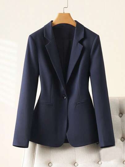 Nový ležérny kabát malého strihu pre ženy na jar a jeseň 2026, s úzkym strihom a módnym všestranným temperamentom, vhodný k dámskym oblekom