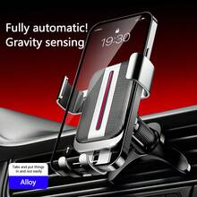1pc Air Vent Suction Cup Car Phone Holder, New Model Stable Car Navigation Mount Bracket, No Vibration - A - View 2