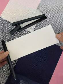 1支可重复使用的钢笔，带可伸缩小抄，塑料材质，多功能书写工具，适用于考试和笔记，返校必备 - A - 查看 6