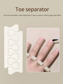 XEIJAYI 三层美甲灯护理套装，包含底油、亮油、哑光油、抛光海绵、脚趾分离器，DIY美甲套装 - 彩色 - 查看 6