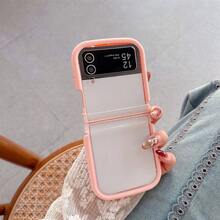 Compatible With Samsung Galaxy Z Flip 7 Phone Case, Minimalist Diamond-Shaped Transparent Phone Case, Phone Protection, Smooth Phone Case, High-Quality Material, Perfect Choice For Gifting Or Personal Use, Compatible With Samsung Galaxy Z Flip 6/Galaxy Z Flip 5/Galaxy Z Flip 4/3 - Multicolor - View 13