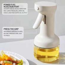 Giraffformad oljesprayflaska, glasspray för matlagning, grillning och fettreducering, viktig köksutrustning - Visa 4