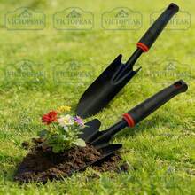 2pcs/Set Wide Shovel + Narrow Shovel, Household Gardening Accessories Hand Tools, Spade Garden Trowel, Small Hand Shovel, Tree Planting Tools, Garden Tools - Wide Shovel + Narrow Shovel (two-piece Set) - View 2