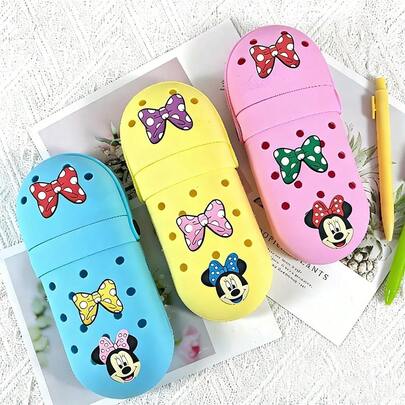 Disney Bộ 8 phụ kiện hoa trang trí giày, bao gồm hoa trang trí giày, hoa trang trí giày mini, kẹp nơ trang trí giày, quà tặng tiệc tùng, phụ kiện trang trí lỗ giày, hoa trang trí giày cá nhân hóa, kẹp giày cá nhân hóa với họa tiết tinh tế.