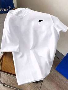 ZIVRE Men's Summer Cute Cartoon Pattern T-Shirt With Round Neck And Short Sleeves, Boyfriend Gift, For Going Out - 魏斯 3 - 查看 4