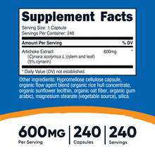 Nutricost Artichoke Extract 600mg, 240 Vegetarian Capsules - Gluten Free, Non-GMO | Artichoke Supplement, Herbal Extract, Non-GMO, Gluten Free, Vegetarian, 600mg - 其他 - 查看 2