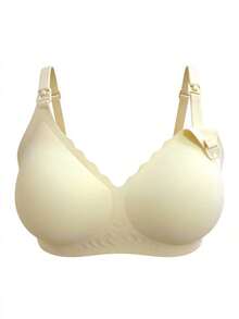 3pcs Maternity Nursing Bras With Front Closure, Comfortable Nursing Bras - Multicolor - View 5