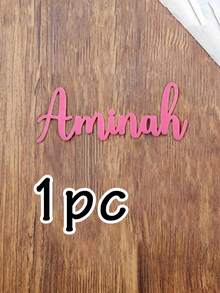 LICVIC 1-10pcs Customized Acrylic Cake Toppers Personalized Name Cake Decorations For Wedding Birthday Party Celebration Anniversary Party Supplies - Multicolor - View 8