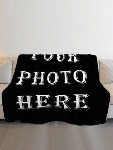 One Custom Blanket, Personalized Photo Blanket, Valentine's Day Decor,  Christmas Gift, Stars Pictures Customization, Custom Anime Character Artwork, Customize Any Image, Personalized Christmas Bedding Blanket, Blanket Can Be Used On Bed/Sofa/Indoor/Outdoor, Gift For Friends, K-Themed Gift, Family Gift, Birthday Gift, Gift For A Friend, Gift For Her, Gift For Girlfriend, Gift For Parents. - Nhiều màu 1 - Xem 6