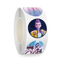 500pcs Cute Cartoon Stickers, Suitable For Phone, Computer, Water Bottle, Gift Packaging - Multicolor - View 3