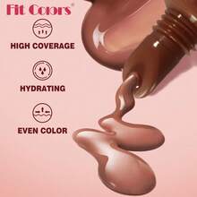 Fit Colors 唇油，保湿唇彩，持久滋润，镜面般妆效，完美的节日礼物 - 彩色 - 查看 8