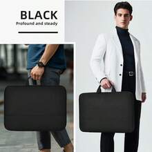 Waterproof Laptop Bag With Four Layers Of Protection, Suitable For 14-Inch/15.6-Inch Laptops, Available In Gray/Black/Pink. - Màu đen (15,6 inch) - Xem 2