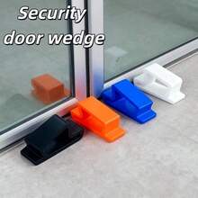 1pc Creative And Practical Window And Door Stopper - Plastic Door Stopper That Prevents Sliding, Securely Holds Windows, Small Multi-Colored And Versatile Door And Window Wedges - A - View 4