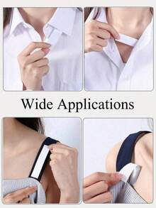 1 Piece Set Double Sided Body Tape Self-Adhesive Bra Clothes Dress Shirt Secret Sticker Clear Lingerie Tape Anti-Naked Invisible Chest Patch For Women Body Skin - Anti-exposure Sticker - View 7