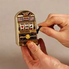 派对必备！单臂老虎机饮酒游戏玩具——拉动拉杆，体验刺激的惩罚挑战！ - 彩色 - 查看 5