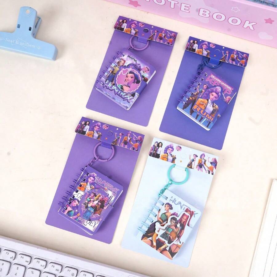 Hasbro K-POP女团钥匙扣、笔记本、口袋便签本、高品质ins风返校礼物 - 彩色 - 查看 1