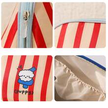 1pc Cartoon Travel Diaper Bag, Large Capacity Portable Waterproof Toiletry Organizer Pouch - Multicolor - View 6