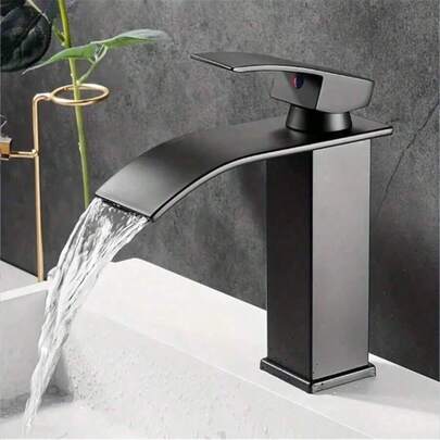 European Style Waterfall Faucet, Bathroom Countertop Or Undermount Basin