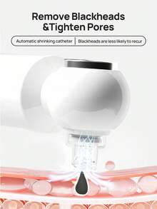 HYUNDAI 六合一现代黑头去除器，三种模式，USB充电式面部毛孔清洁器，护肤美容工具 - 查看 3