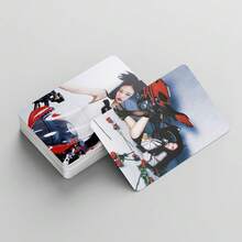 55张BP JENNIE RUBY LOMO卡片，KPOP偶像Jennie LOMO明信片周边商品 - 黑色 - 查看 3