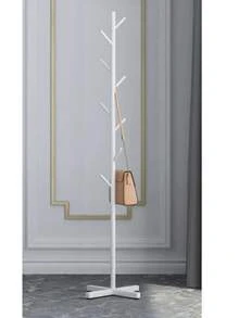 Stainless Steel Floor Clothes Rack, Simple Hanging Clothes Rack, High-End Hanging Bag & Hat Rack - Gold - View 9