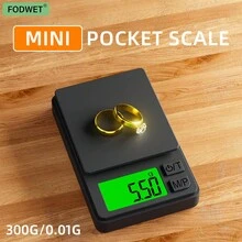0.01g High Precision Mini Digital Scale, ABS Material, High Accuracy Pocket Electronic Scale, Jewelry Weight, Portable Kitchen Scale, 2*AAA Battery (Not Included) - Multicolor - View 18