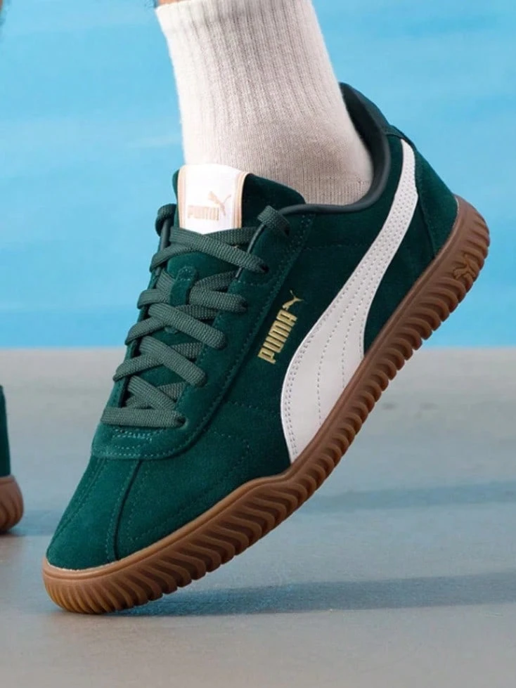 Giày thể thao PUMA CLUB KAYZER dành cho nam, màu xanh lá cây. - màu xanh lá - Xem 1