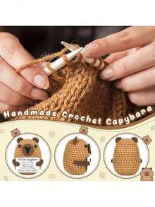 1pc This Capybara Still Makes A Great Birthday Choice, Beautiful As A Birthday Gift For Young Boys, Girls, Women, Men And Grandparents. It Is Also An Excellent Choice For Holiday Parties, Bringing Warmth, Smiles And Encouragement In A Simple And Thoughtful Way. - Multicolor - View 5