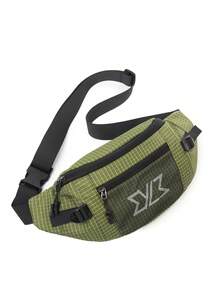 Streetwear Utility Chest Bag, Unisex Lightweight Sports Waist Pack, Casual Shoulder Crossbody Bag - Multicolor - View 18