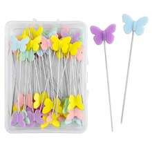 New Sewing Pins, Patchwork Tools For Embroidery, Fixed Pin, Button Pin, Patchwork Pin For Sewing Positioning And DIY, 50 Pcs/Units ACDD - 02 - View 9