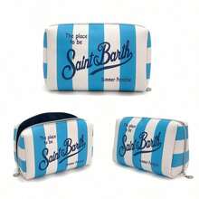 SaintBarth – Women's Clutch, Cosmetic Bag, Beauty Case, Waterproof, Striped Pattern. - 粉色 - 查看 10