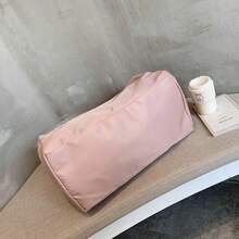 Weekend Getaway Duffel Bag For Women, Lightweight Waterproof Nylon Travel Bag With Luggage Sleeve - Multicolor - View 2