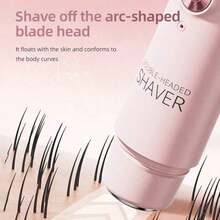 Dual-Head Electric Lady Shaver, Multifunctional Depilation Device Designed For Women, Suitable For Home And Travel Use, Great For Bikini Line, Eyebrows And Underarms, Wet & Dry, Rechargeable - Multicolor - View 11