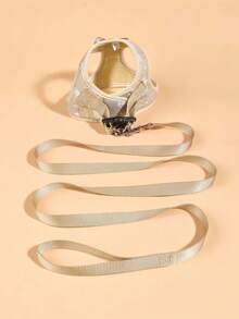 1pc Pumpkin Plaid Quilted Down Jacket, Front Zipper Design - Khaki - View 6