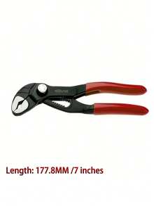 迷你节省空间水泵钳，多功能小型扳手，适用于汽车维修，13合1可调式通用管钳 - A - 查看 8