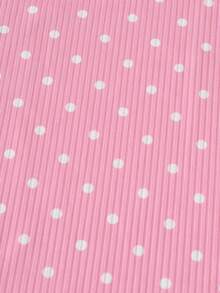 3pcs/Set Baby Girls' Summer Polka Dot & Dragon & Animal Print Romper Bodysuit Set - Multicolor - View 6