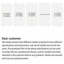 ZYONS Bộ 5 miếng dán màn hình cường lực, bảo vệ toàn màn hình, tương thích với iPhone 17 Pro Max, 17 Air, 17E, 16, 16 Plus, 16 Pro, 16 Pro Max, 15, 14, 13, 12, 11 Pro Max, X, XS, XR, Mini, 7, 8, 14 Plus, kính trong suốt, quà tặng mùa xuân. - 5 cái - Xem 8