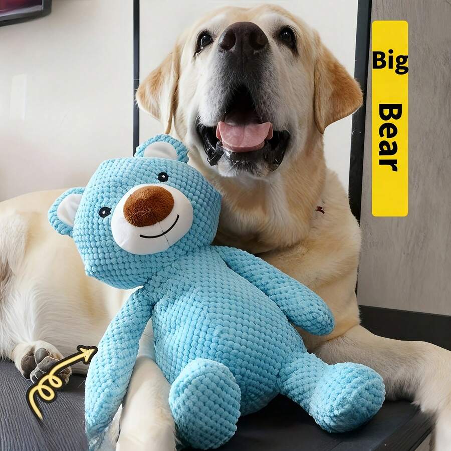 Plush Talking Dog Doll, Comfort Plush Doll, Talking Plush Doll, Big Mouth Duck Plush Doll, Talking Pet Doll Suitable For All Dog Breeds, Pet Holiday & Birthday Gift, Dog Doll, Dog Plush Doll - Multicolor - View 1