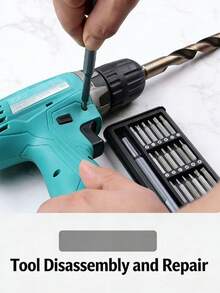 1 Set Multi-Functional Screwdriver Tool Kit, Professional Repair Tools For Smartphones, Laptops, Watches, Glasses, High Hardness Durable Bits, Comprehensive Specifications To Meet Various Disassembly Needs, Suitable For Phone Repair, Computer Assembly, Watch Adjustment, Glasses Maintenance, Appliance Inspection, Ideal For Repair Technicians - 24-in-1 Alloy Handle Screwdriver Set - View 3