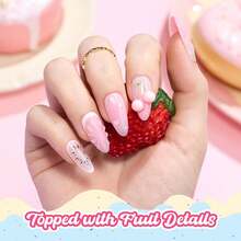 Beetles 30 Colors 10ml Each HEMA Free Spring Gel Polish Kit With Top And Base Coat, Swatch Card Soak Off UV LED Manicure - Sữa dâu - Xem 3