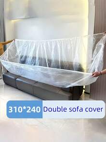 3/1pc Extra Large Elastic Dust Cover, Suitable For Sofa/Air Conditioner/TV/Motorcycle/Bicycle, For Indoor And Outdoor Use, Made Of Durable High-Quality Material, Suitable For All Seasons, Multifunctional Fitted Protective Cover - Multicolor - View 2