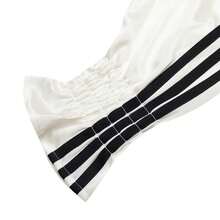 Adidas 女士舒适休闲运动通勤T恤 褶皱针织 KS2879 - 漢玉白 - 查看 7