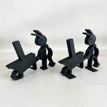 3D打印黑色蚂蚁造型卫生纸架 - 趣味纸巾盒 - 可爱浴室装饰（不含卫生纸） - 圣诞装饰、卧室装饰、房间装饰、圣诞礼物、圣诞摆件、家居圣诞装饰 - 彩色 - 查看 11